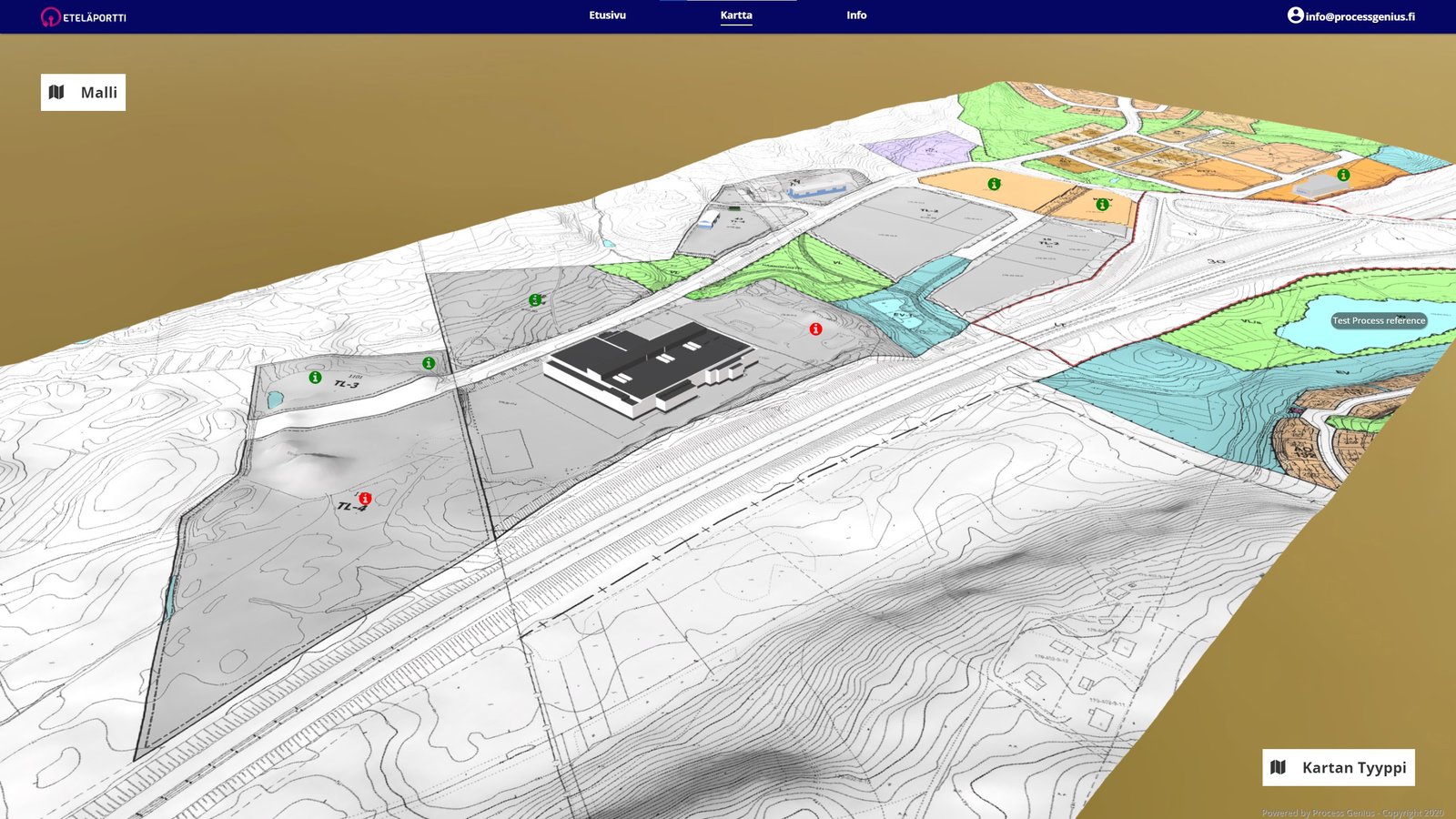 Hankkeiden suunnitteluun tarkoitettu Eteläportin virtuaalialusta on julkaistu