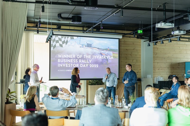 8 start-ups selected to the Jyväskylä Business Rally Investor Day 3rd of August